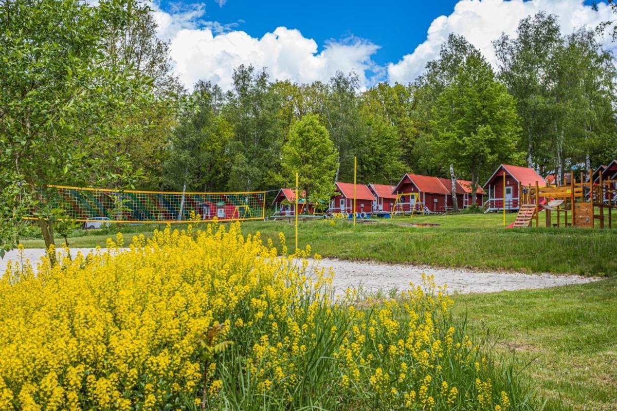 Kemp Andělská laguna Slapy Nalzovice Exterior foto